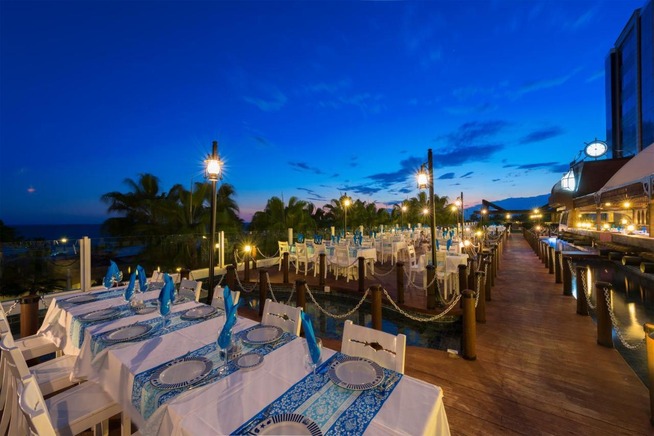 Kamelya Aishen Club & Aqua Ultra All Inclusive Kids Concept Side Exteriér fotografie The restaurant at the resort