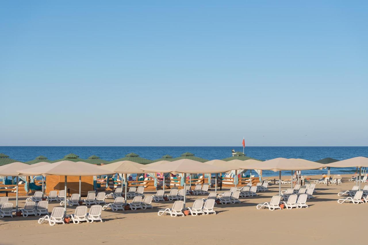 Kamelya Aishen Club & Aqua Ultra All Inclusive Kids Concept Side Exteriér fotografie Beach in Antalya